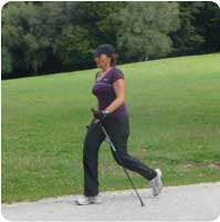 Nordic Walking, Wohlbefinden Nordic Walking Durchblutungsförderung
